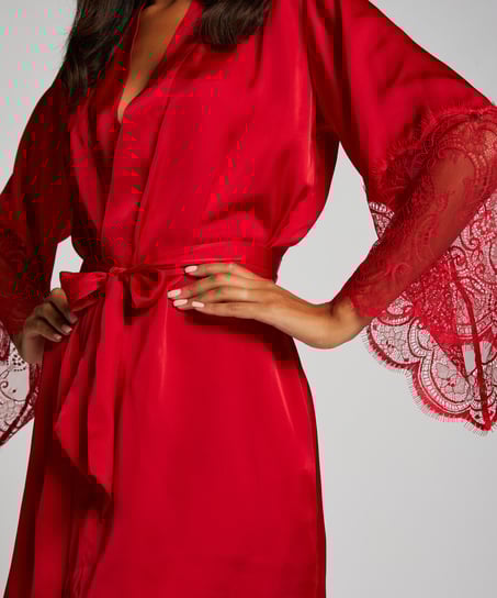 Kimono Satin, Rojo