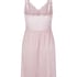 Vestido lencero Nora Lace, Rosa