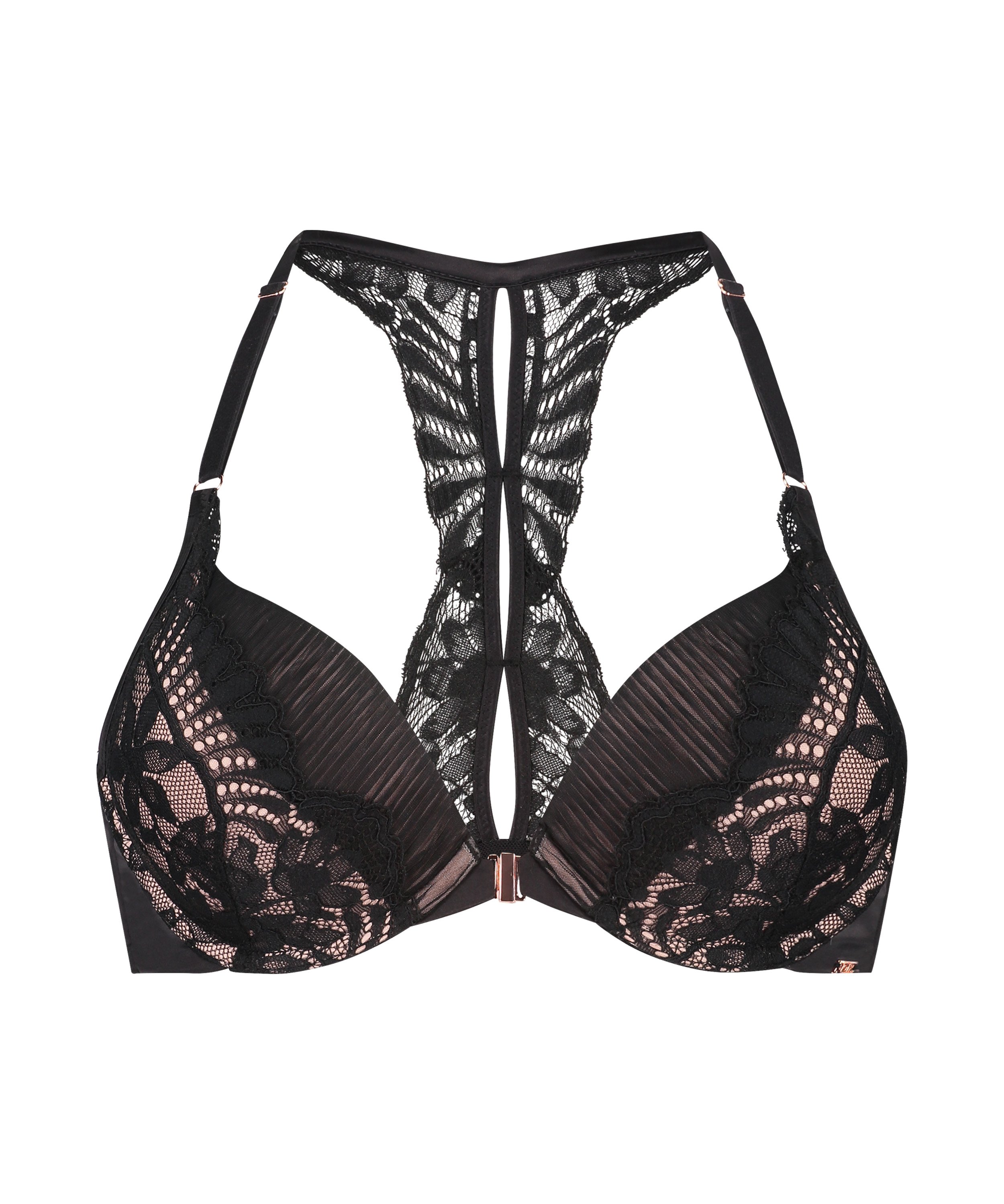 Sujetador push-up de aros preformado Antonia, Negro, main