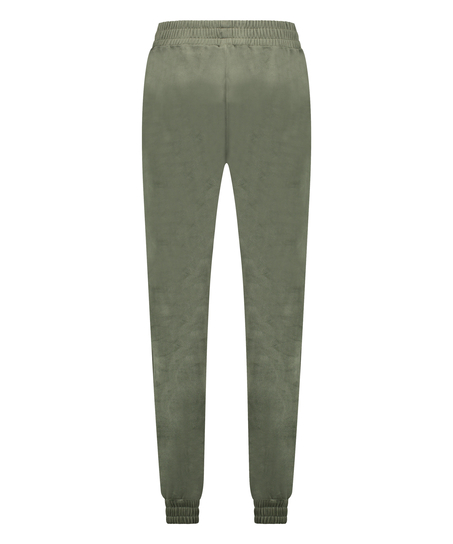 Pantal&oacute;n Petite de deporte de terciopelo, Verde