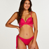 Top de bikini push-up con aros preformado Grenada, Rosa