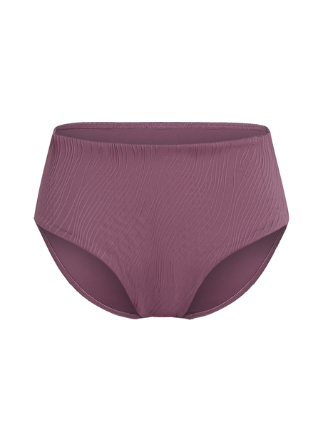 Braguita de bikini de cintura alta Rio, Morado