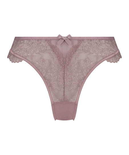 Braguita brasileña de corte alto Meghan, Morado