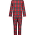Conjunto de pijama Flannel, Rojo