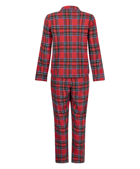 Conjunto de pijama Flannel, Rojo