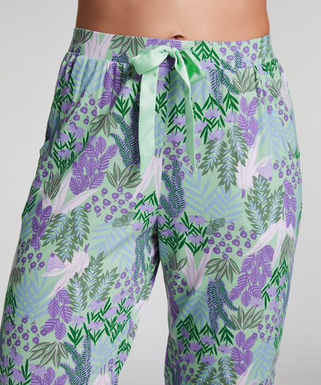 Pantal&oacute;n de pijama Jersey, Verde