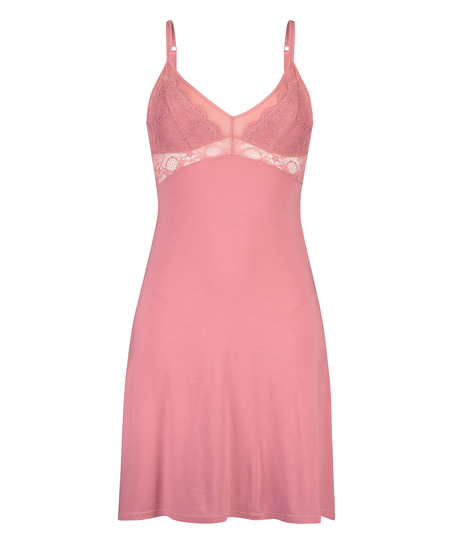 Vestido lencero Jersey Coco, Rosa