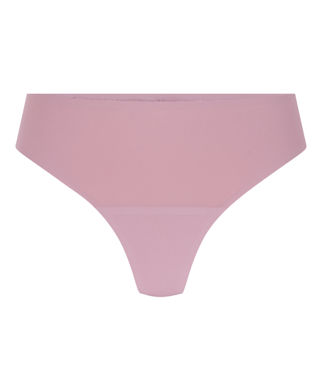 Invisible Tanga Lace Back, Rosa