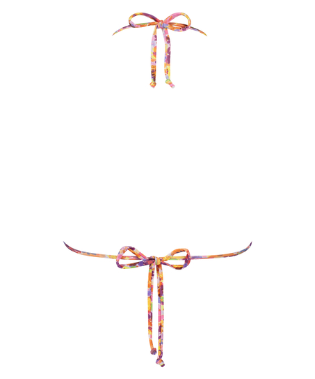 Parte de arriba de bikini Tiki, Naranja