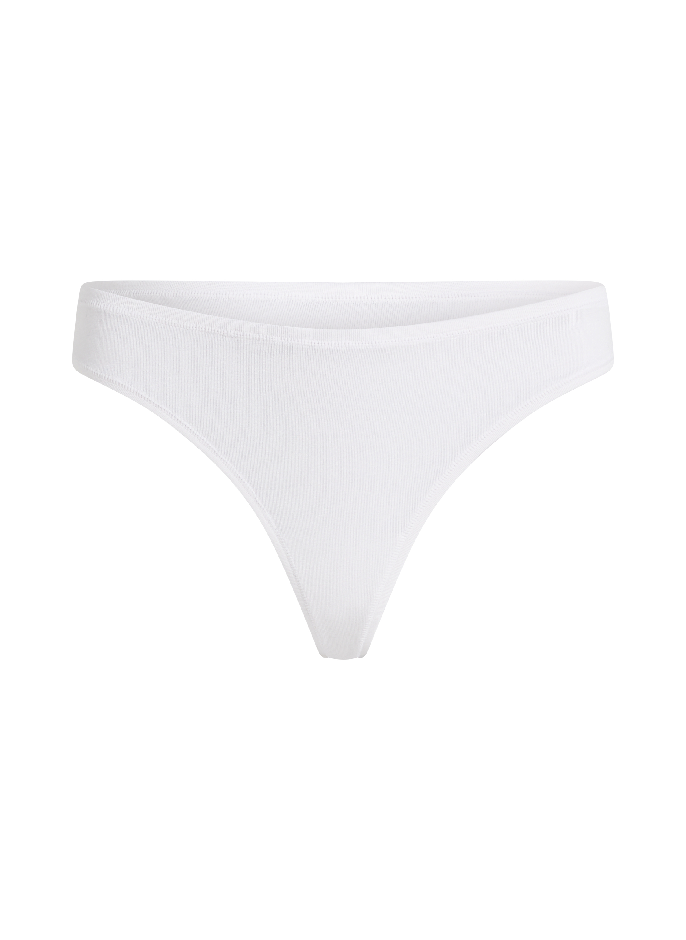 Tanga de Algodón Kira, Blanco, main