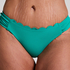 Braguita de Bikini Rio Scallop, Verde