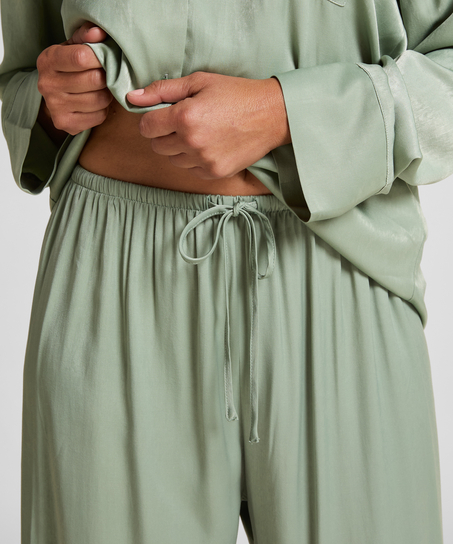 Pantal&oacute;n de sat&eacute;n, Verde