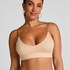 Bralette triangular Dide, Beige