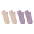 Pack de 2 calcetines de viscosa, Morado