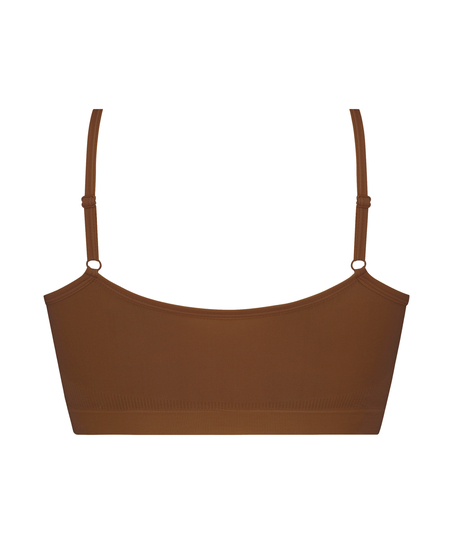 ﻿Bralette con tirantes, Rojo