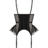 Bustier de aros no preformado Akira, Negro