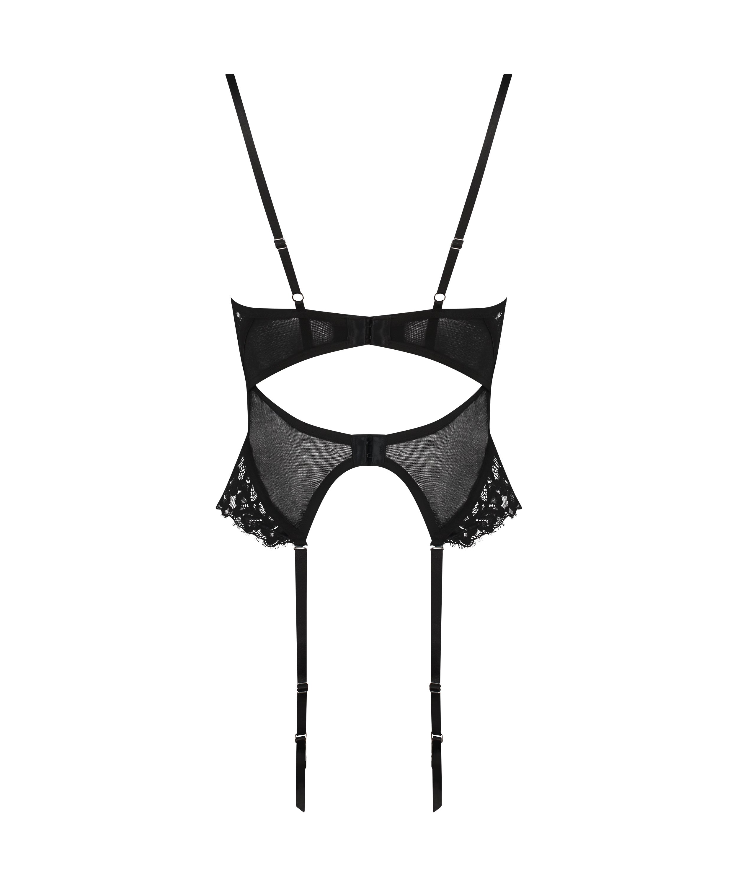 Bustier Isabella, Negro, main