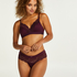 Tanga bóxer Sophie, Morado