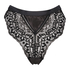 Tanga de cintura alta Niany, Negro