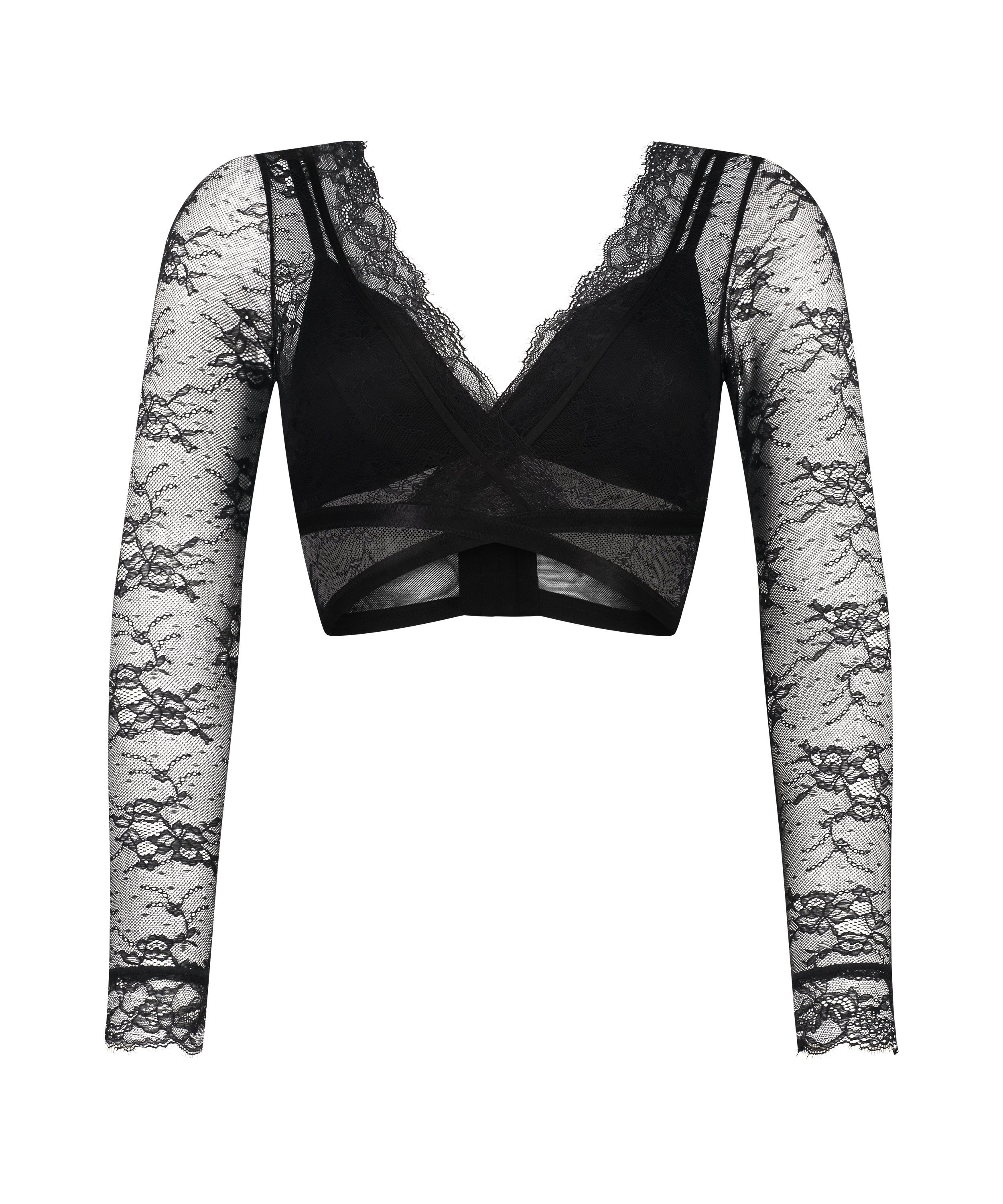 Bralette Molly, Negro, main