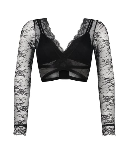 Bralette Molly, Negro