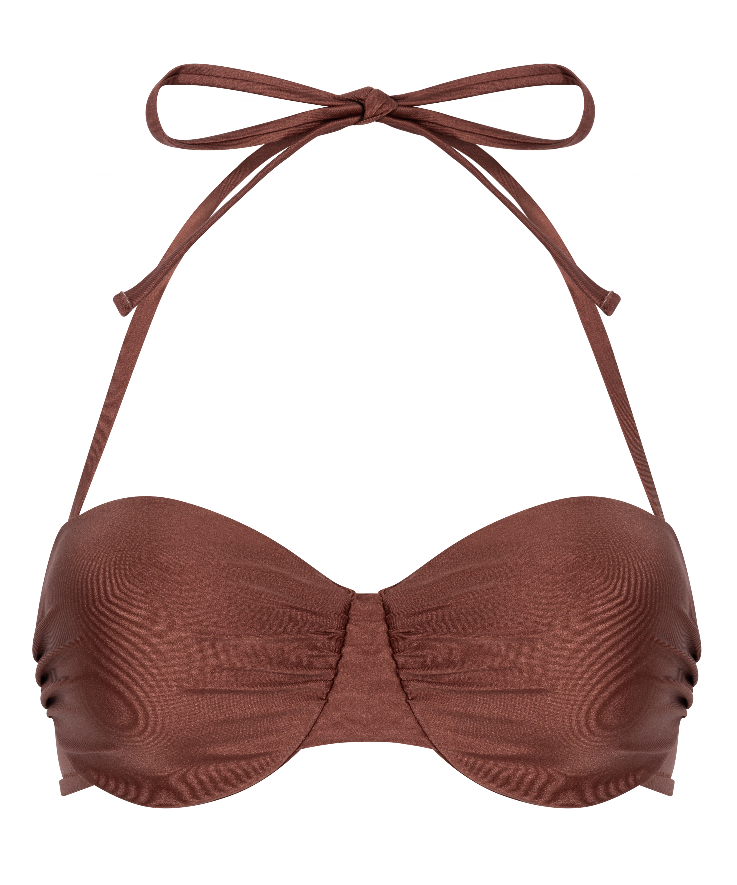 Top de bikini bandeau Dune, Rojo, main