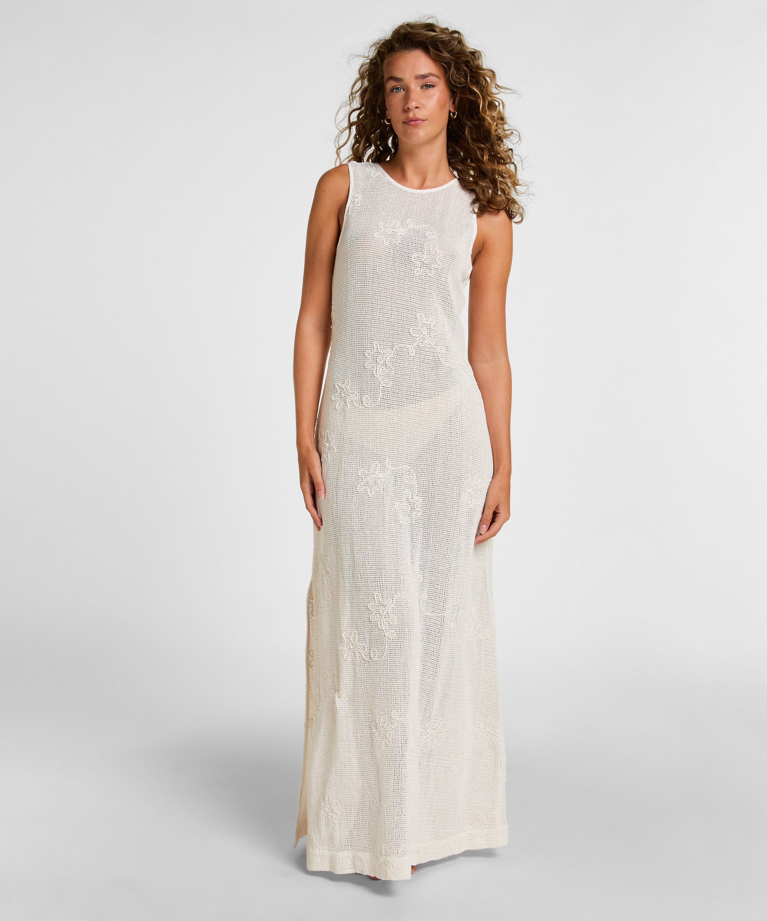 Vestido de Playa, Blanco Vestido de Playa, Blanco