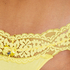 Tanga de corte ultrabajo Rose, Amarillo