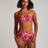 Top de bikini Floral Copa E +, Rosa