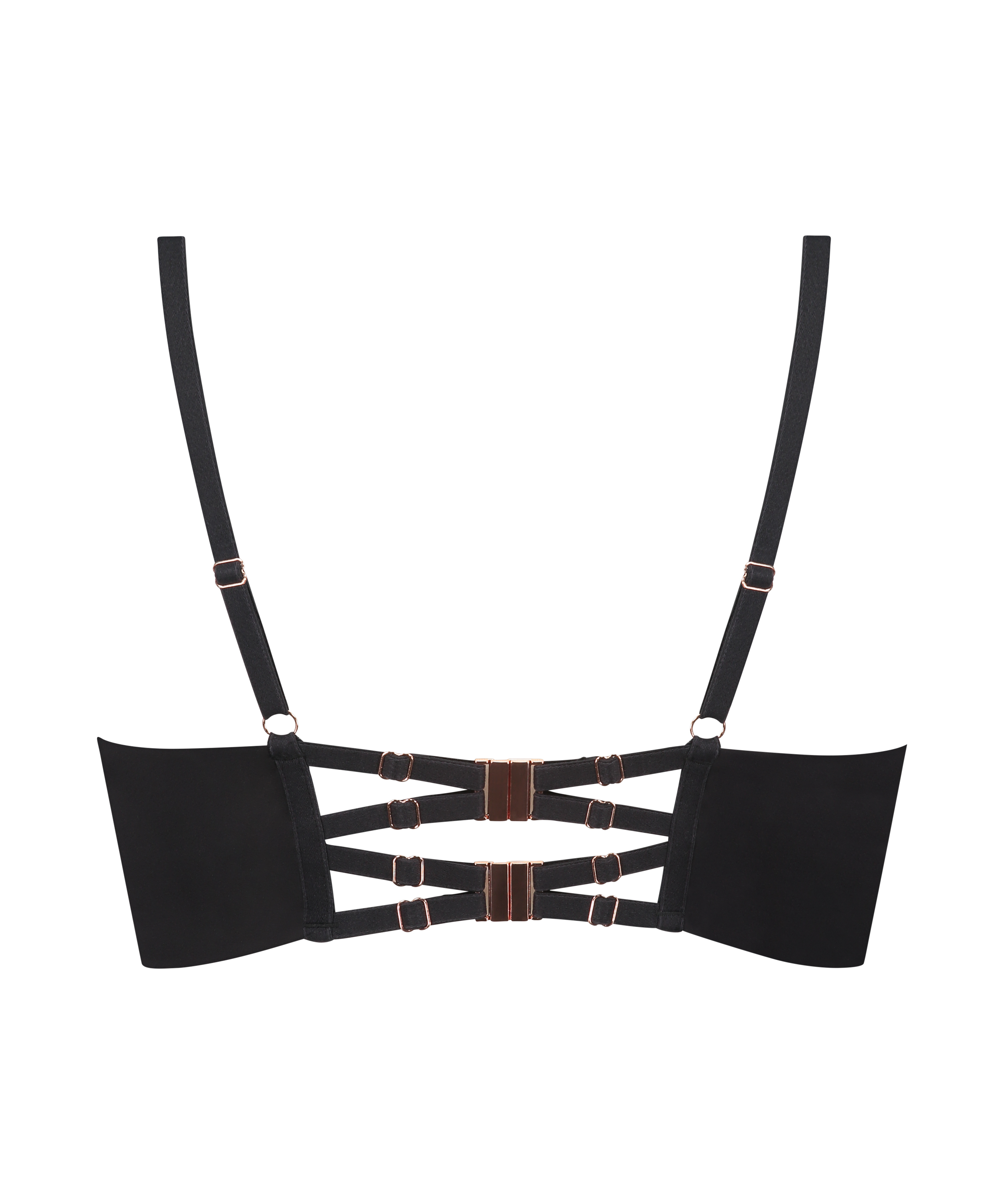 Sujetador longline de aros preformado Allura, Negro, main