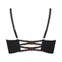 Sujetador longline de aros preformado Allura, Negro