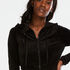 Chaqueta de terciopelo HKMX, Negro