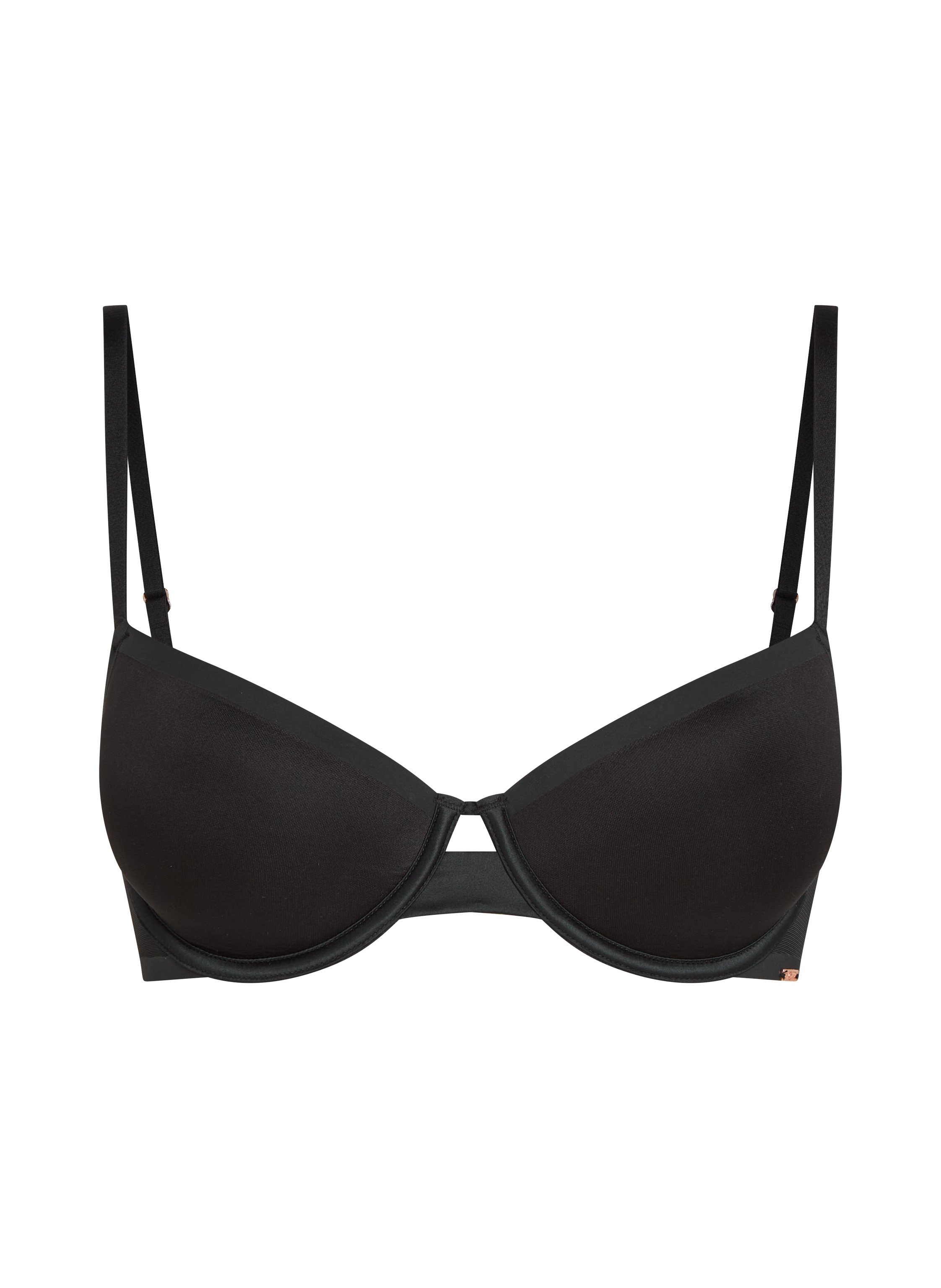 Sujetador push-up de aros preformado Essentil, Negro, main