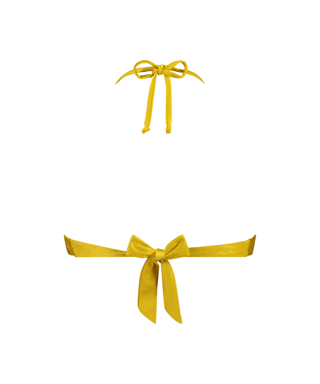 Top de bikini bandeau Nice, Amarillo