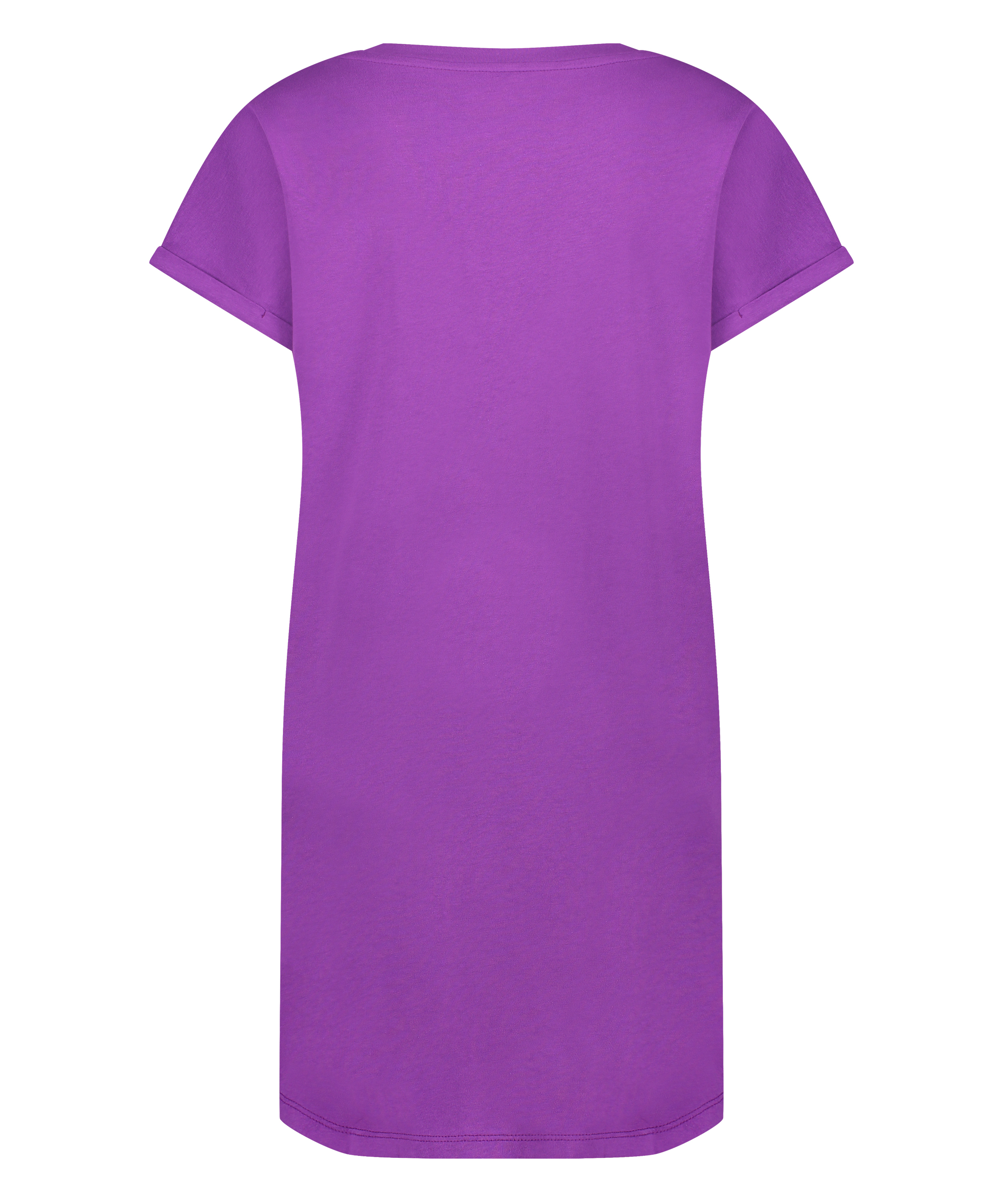 Camis&oacute;n de escote redondo, Morado, main