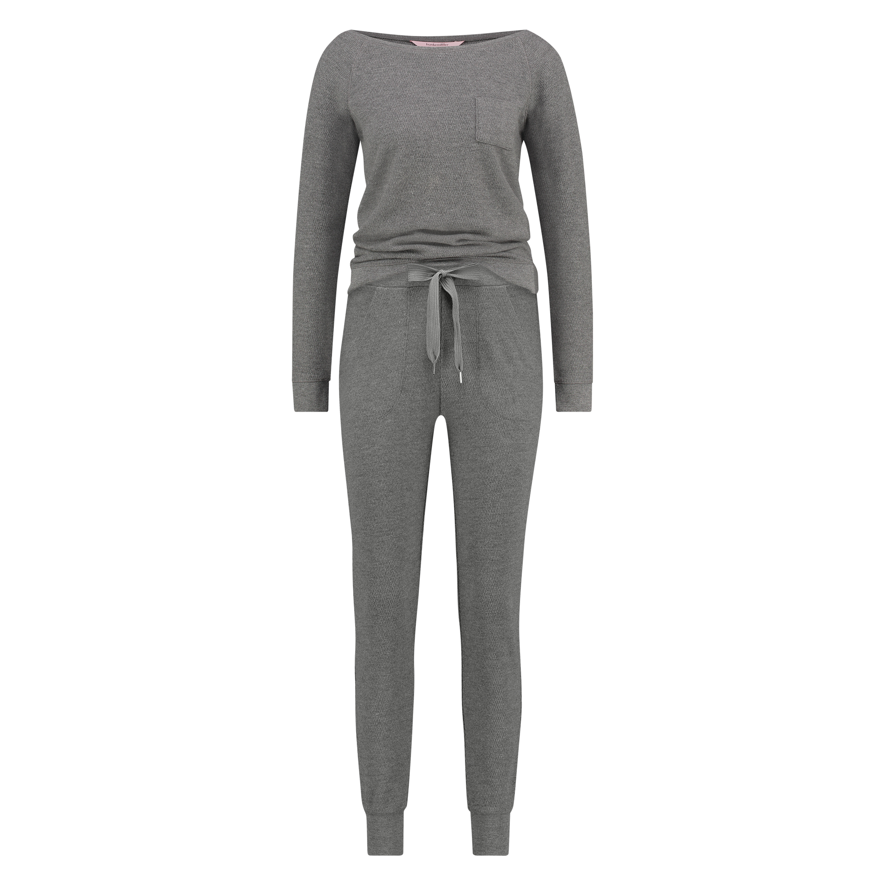 Conjunto de pijama Waffle, Gris, main