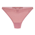 Tanga de corte alto Laila, Rosa