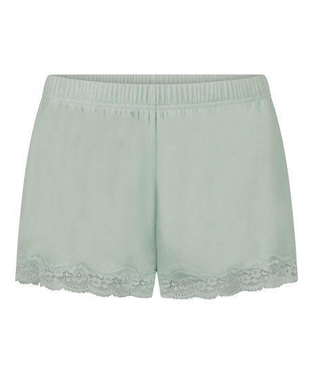 Short Velours Lace, Verde