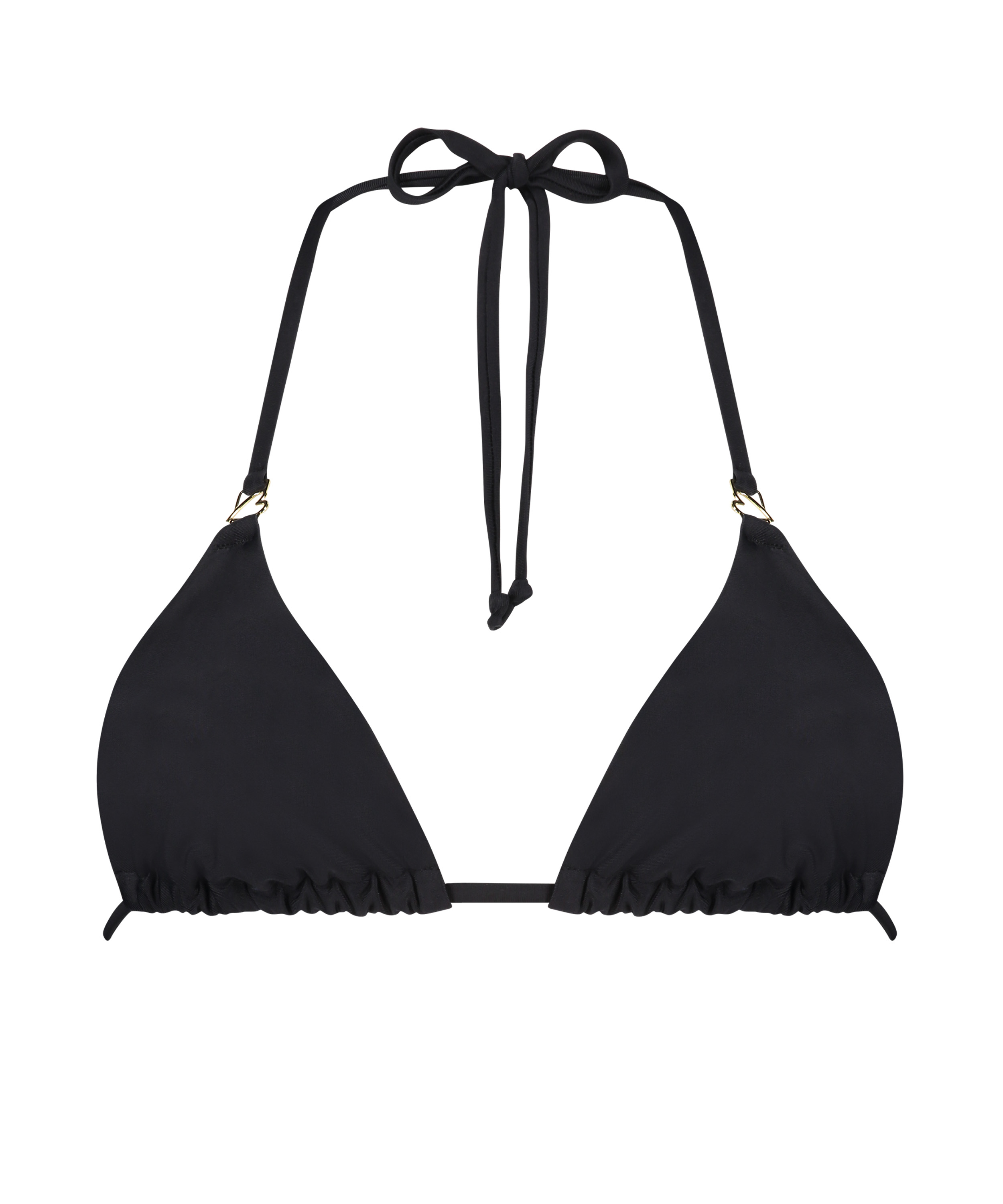Top de bikini triangular Doha, Negro, main