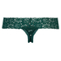 Tanga de corte ultra bajo Foiled, Verde