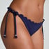 Braguita de bikini Scallop, Azul