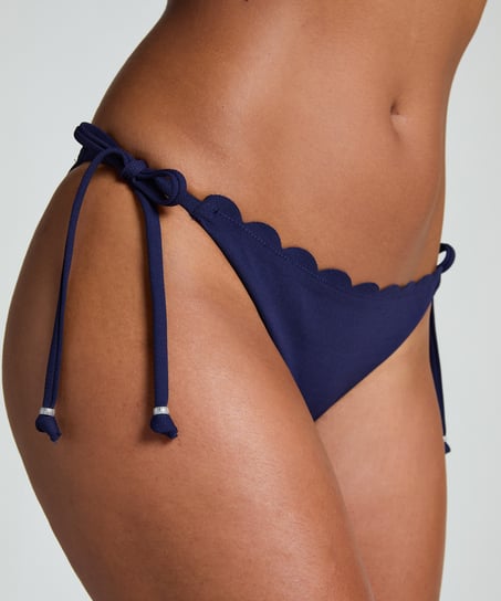 Braguita de bikini Scallop, Azul