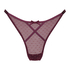 Tanga de tiro alto Nikki, Morado