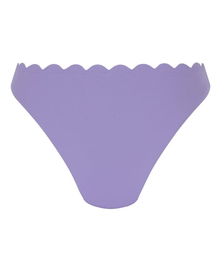 Braguita de Bikini Rio Scallop, Morado
