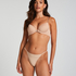 Tanga sin costuras, Beige
