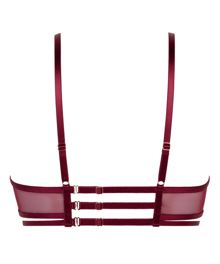 Sujetador &laquo;longline&raquo; sin aros preformado Scarlett, Rojo