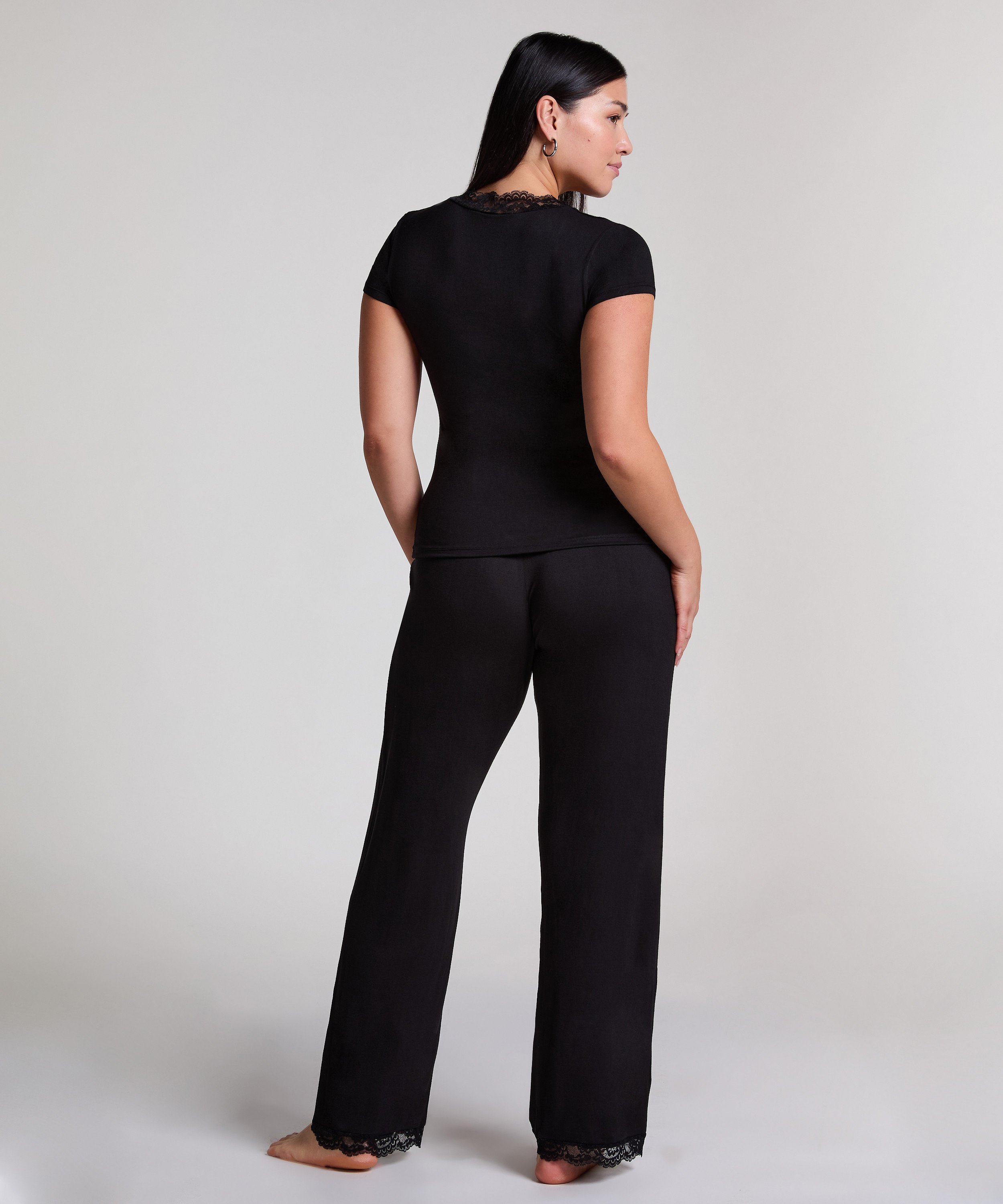 Conjunto de pijama Nanna, Negro, main