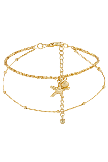 Cadena de tobillo, Amarillo