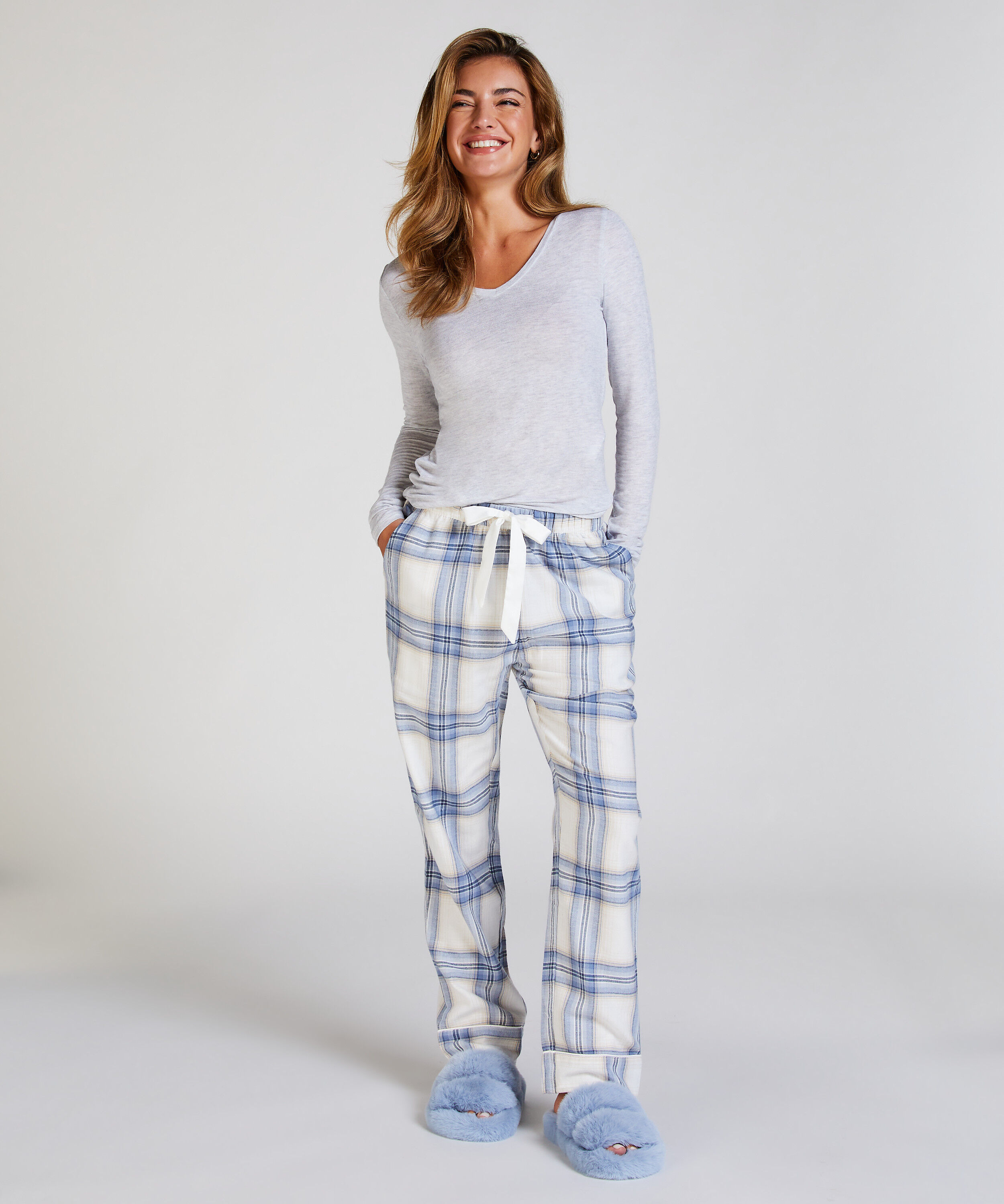 Pantalones de pijama de franela