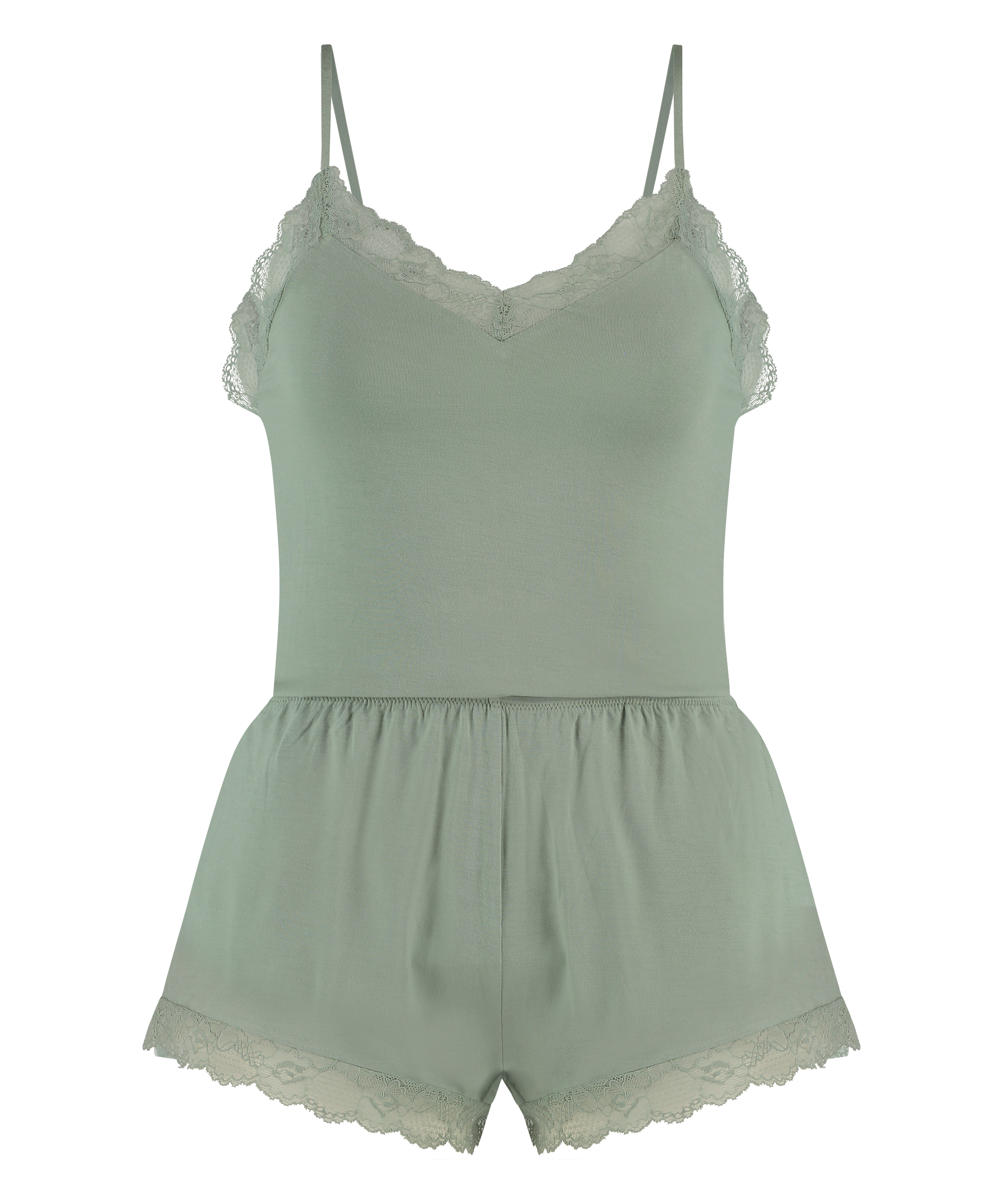 Conjunto de pijama, Verde, main